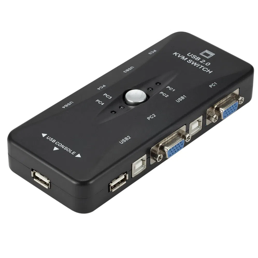 4 Port USB 2.0 KVM Switch — şəkil 9
