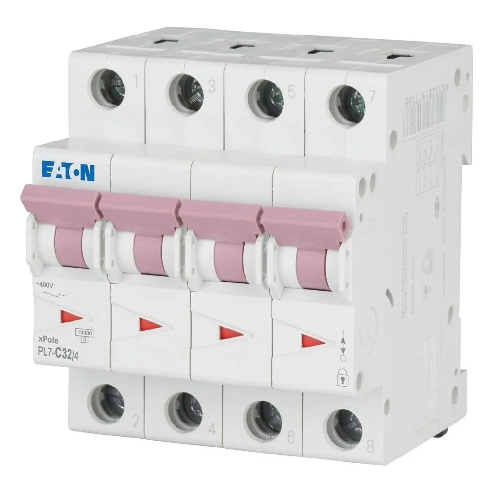 Eaton PL7-C32/4 miniature circuit breaker - Tenderyard
