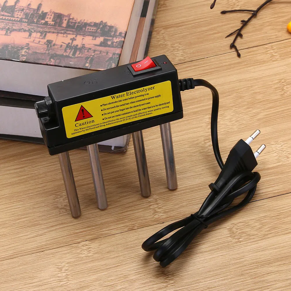 Suyun keyfiyyətini yoxlamaq üçün elektrolizator — şəkil 6