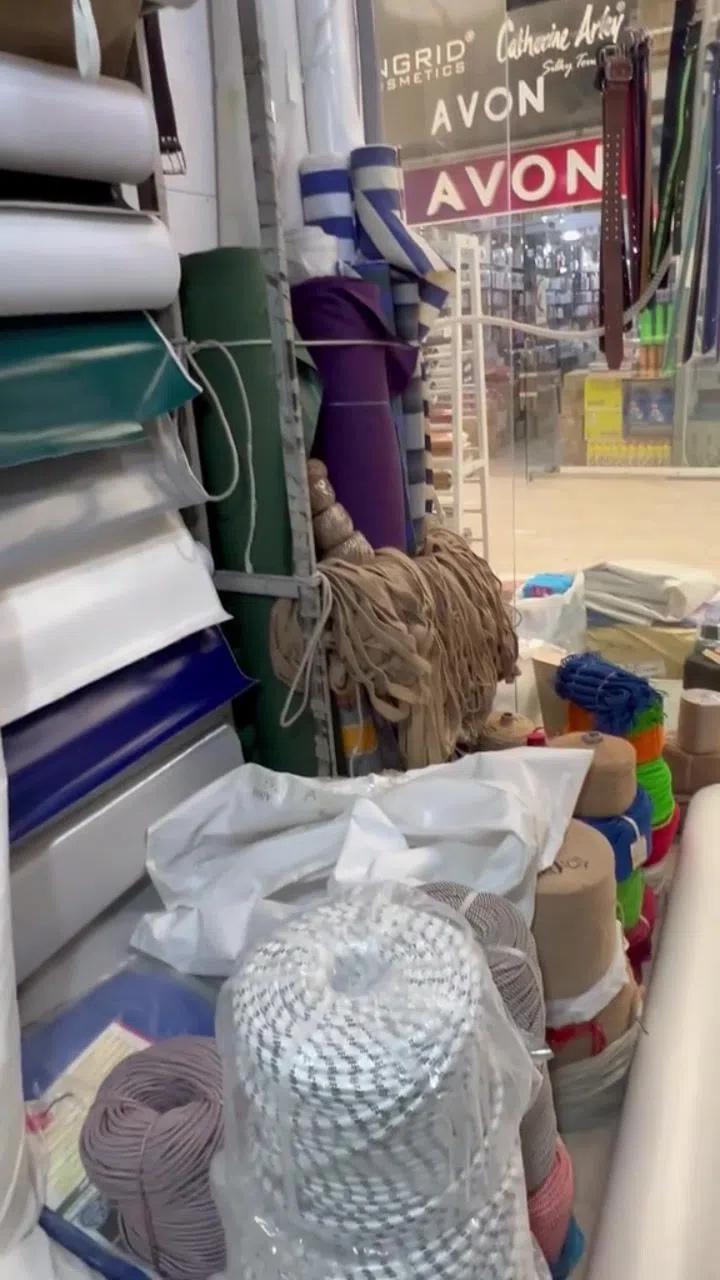 Brezent çadır parçaları, su keçirməz örtük materialları — şəkil 20