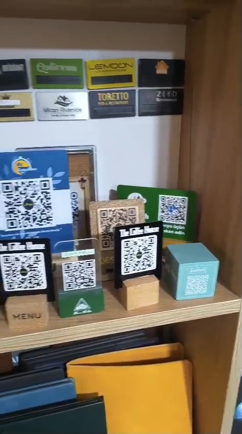 QR kod internet menyular - Tenderyard