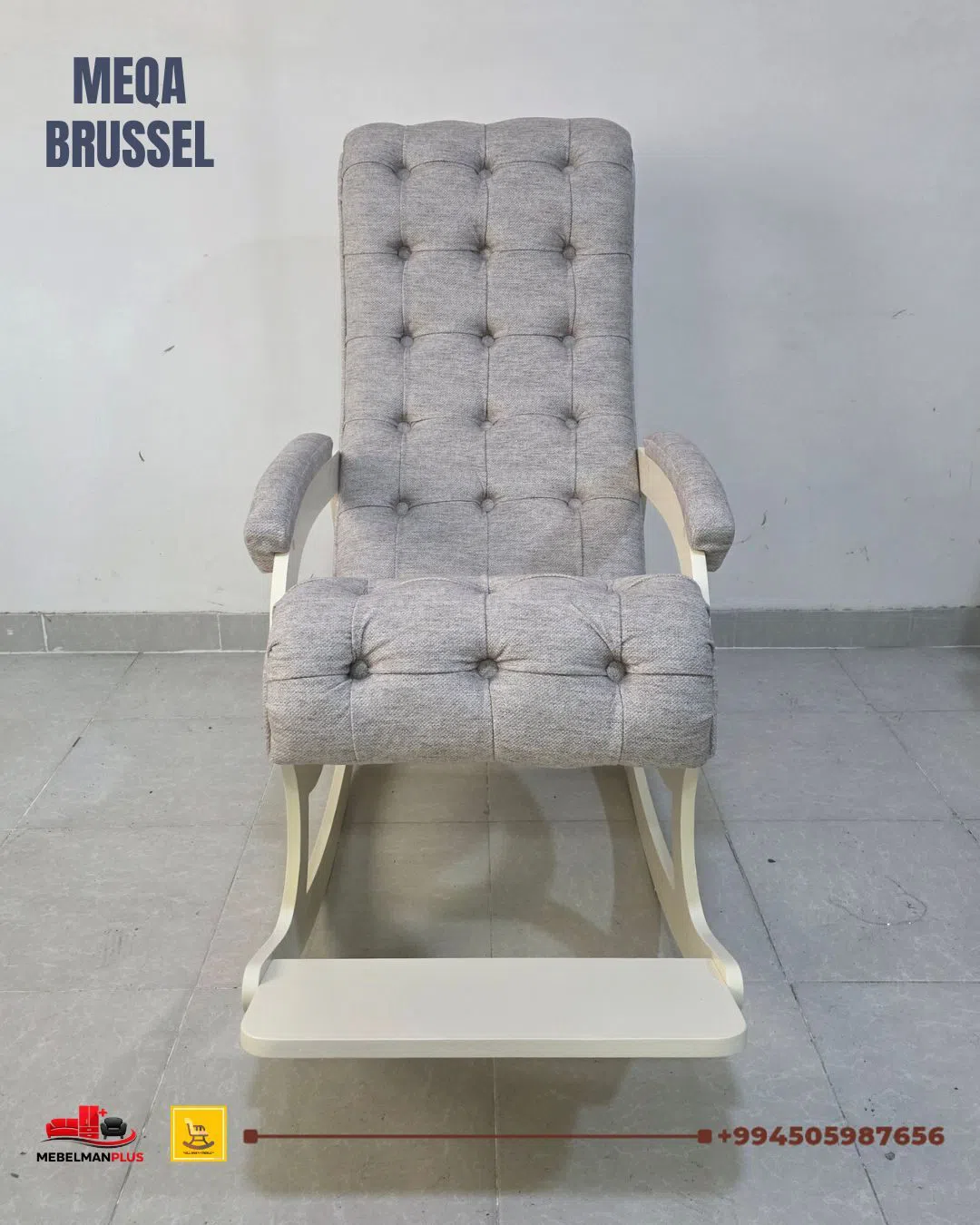 Kreslo, Gümüşü rəng — şəkil 6