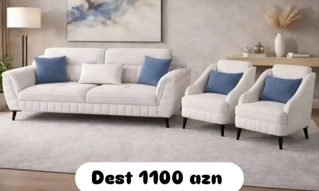 Three-seater sofa, Mixed color - Tenderyard