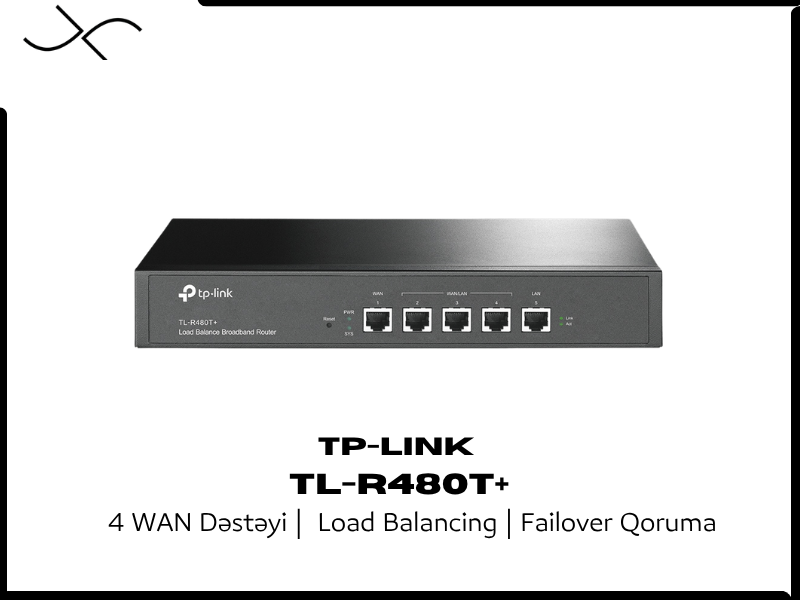 TP-Link TL-R480T+ Yük Balanslaşdıran Router — şəkil 1