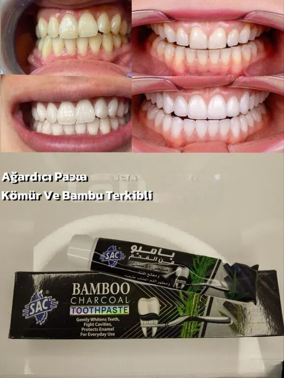 Bamboo Charcoal Diş Pastası - Tenderyard