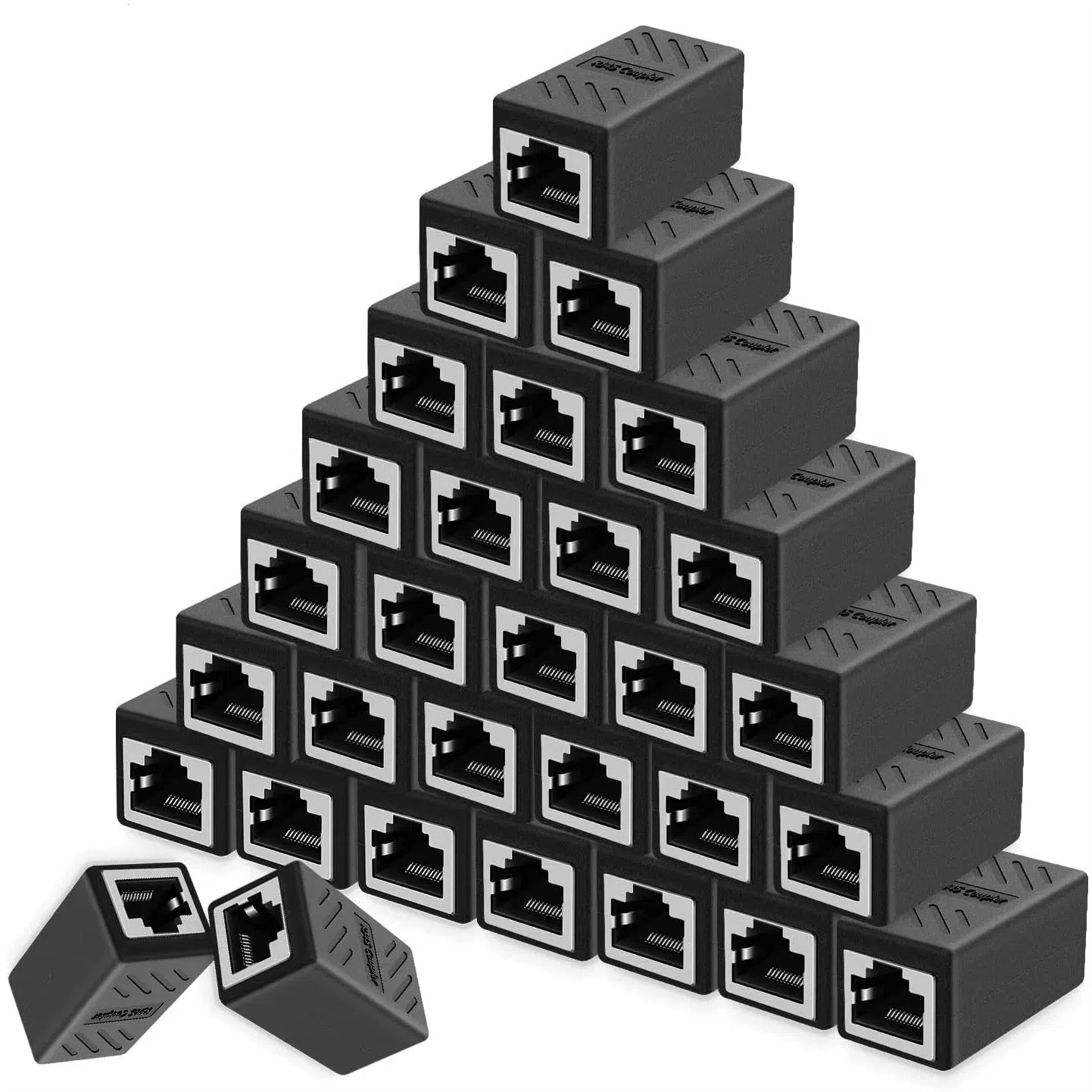 Соединитель RJ45 Ethernet-удлинитель 1000 Мбит/с — şəkil 7