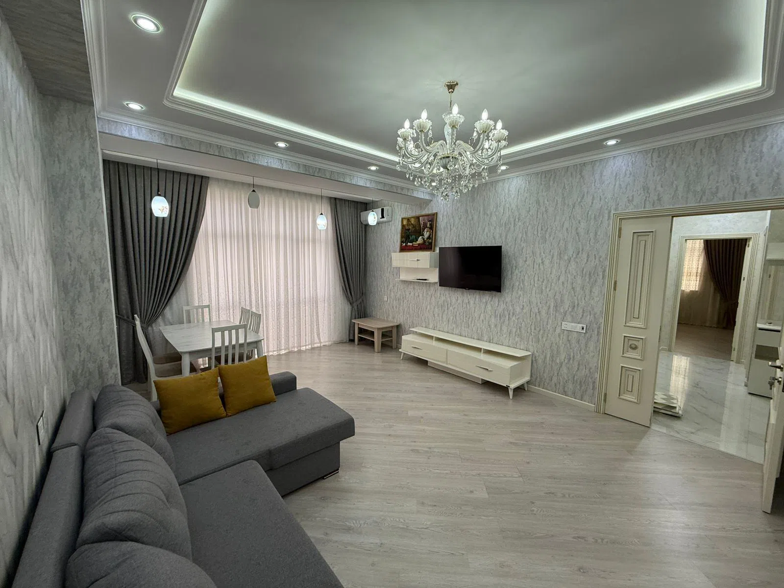 3 otaqlı mənzil 120 m² kirayə verilir — şəkil 17