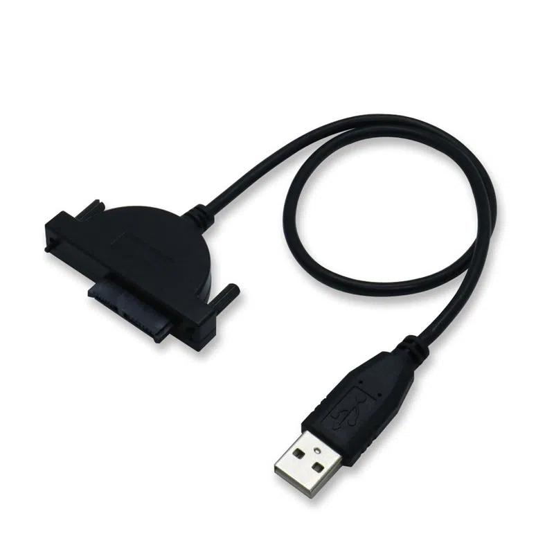 USB 2.0 Laptop CD/DVD ROM Converter Cable — şəkil 6