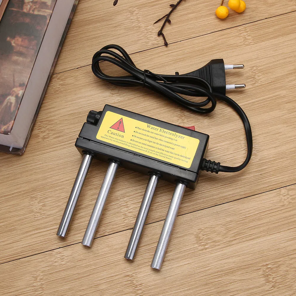 Suyun keyfiyyətini yoxlamaq üçün elektrolizator — şəkil 9