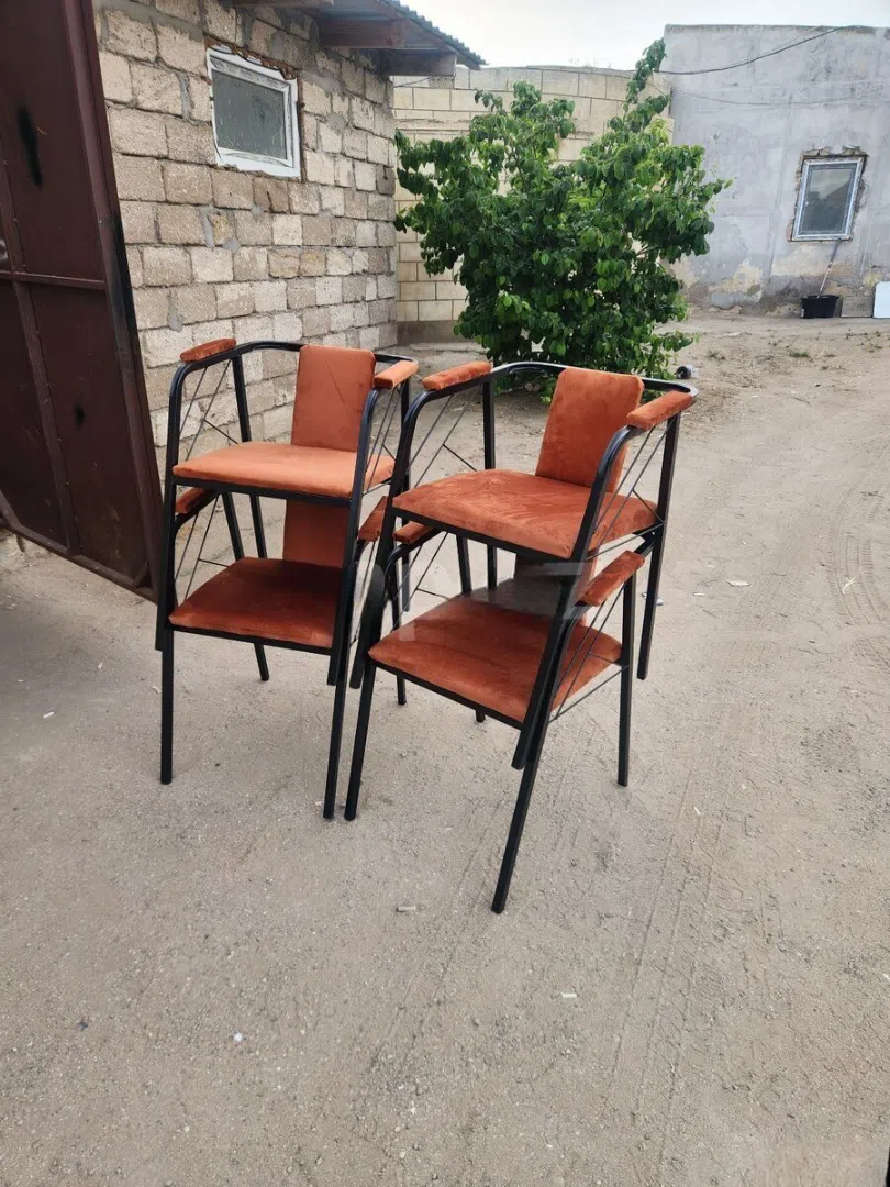 Bağ stulu Narıncı rəng — şəkil 1