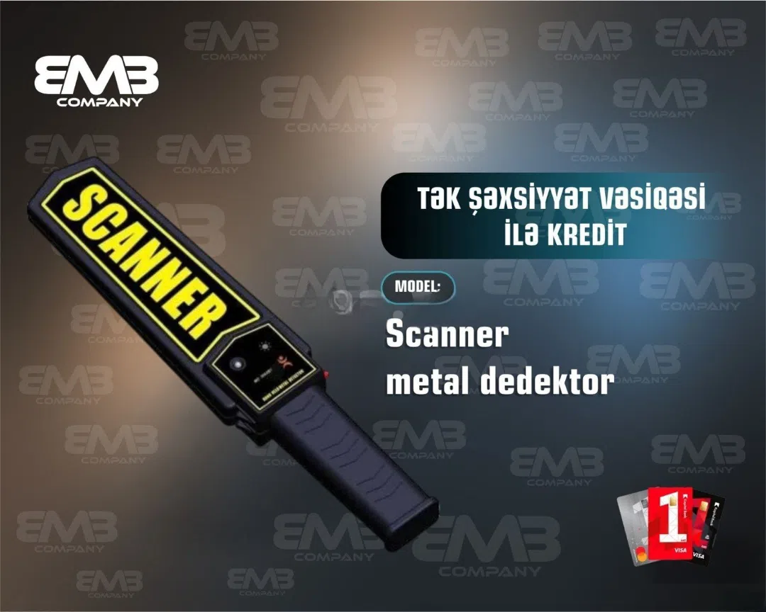 Əl tipli metal detektoru — şəkil 1
