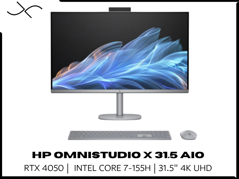 HP OmniStudio X 31.5" 4K Monoblok Kompüter — şəkil 1