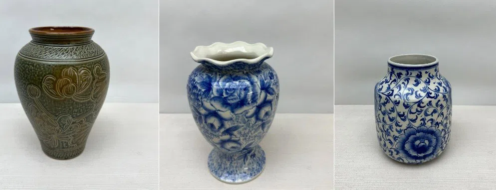 Keramika güldan, Qarışıq rəng