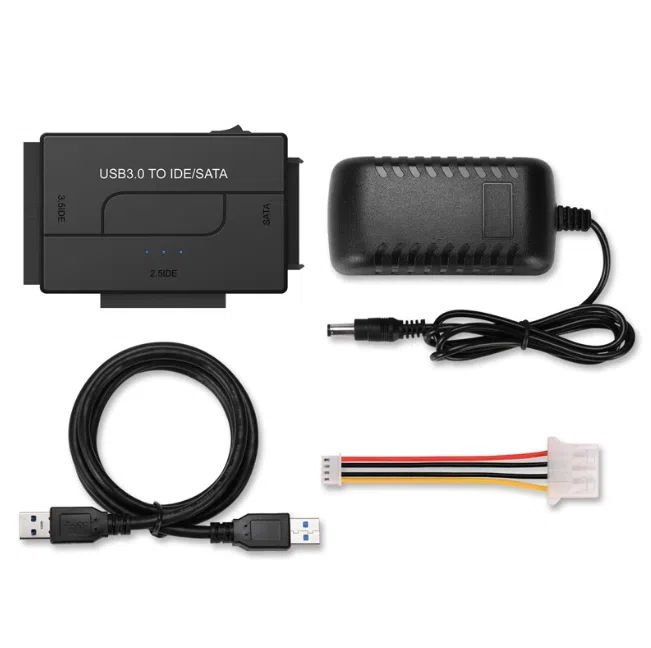 Universal USB 3.0 to IDE/SATA Convertor with Power Switch — şəkil 3