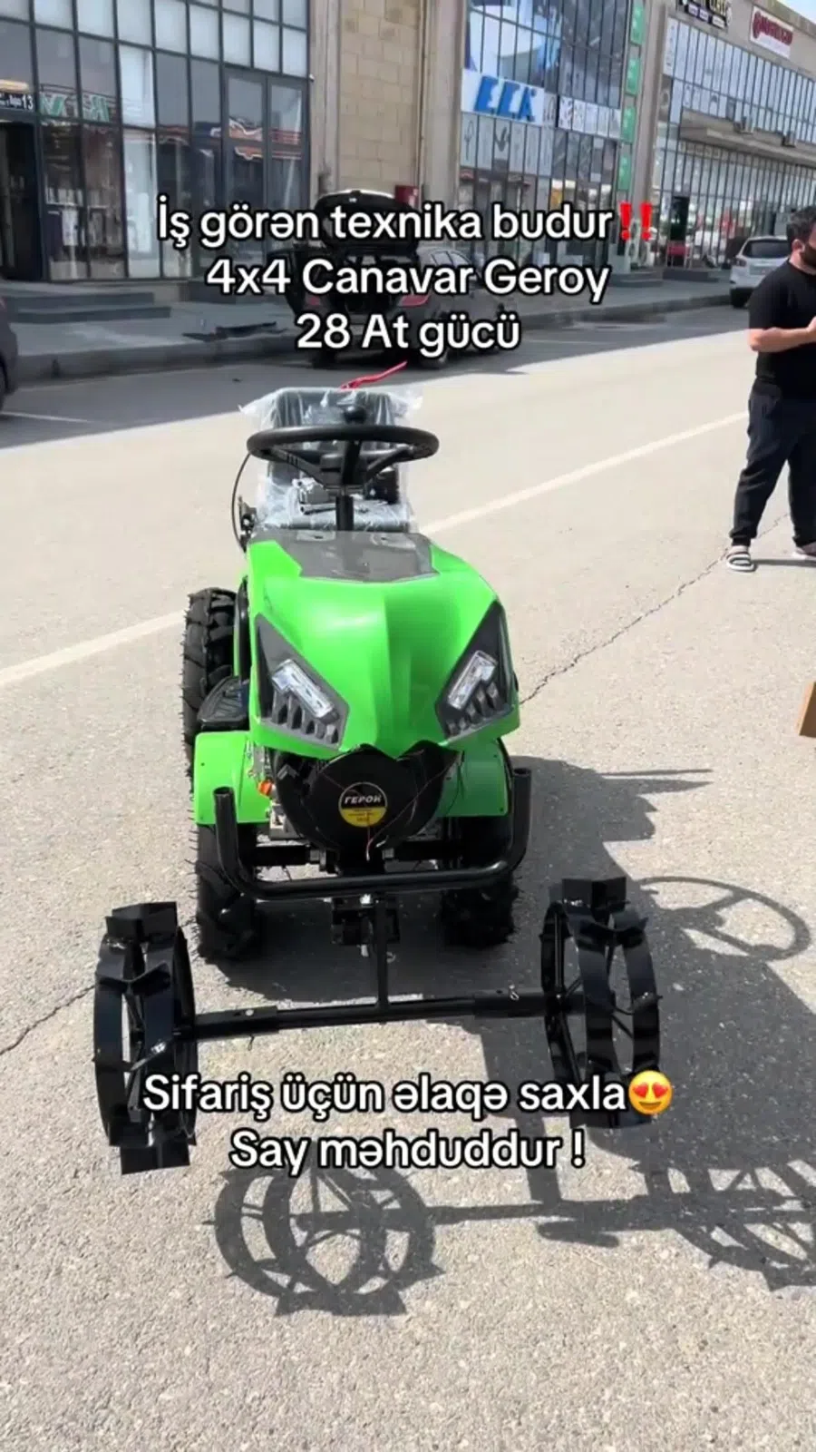 Mini traktor, kənd təsərrüfatı texnikası — şəkil 13