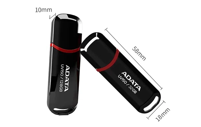 ADATA UV150 USB 3.2 Gen 1 32gb | Black — şəkil 3