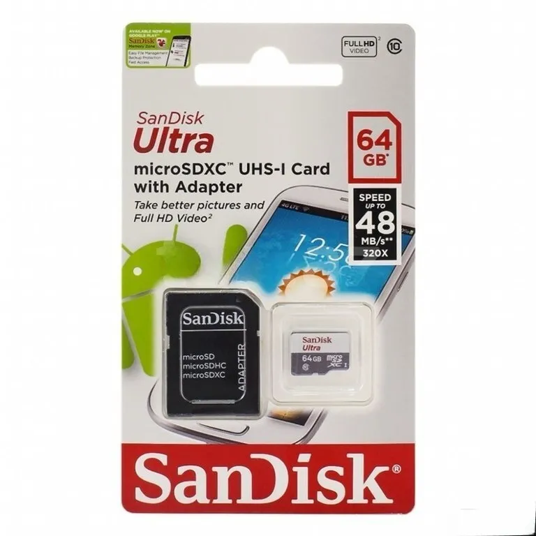 64 GB yaddaş kartı