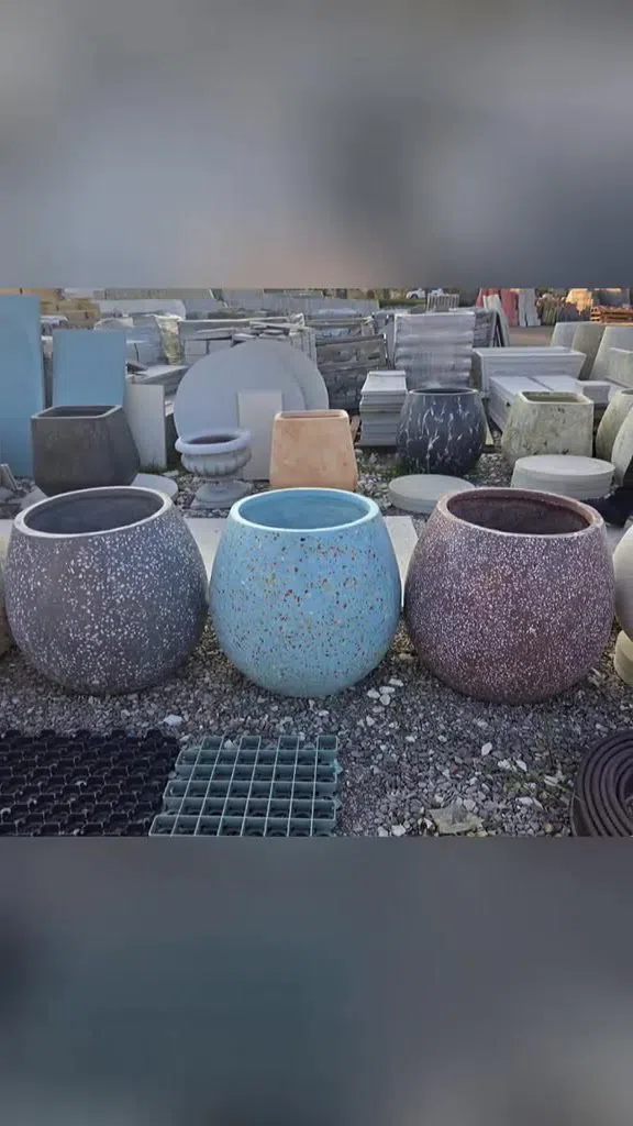 Fibrobeton dibçəklər