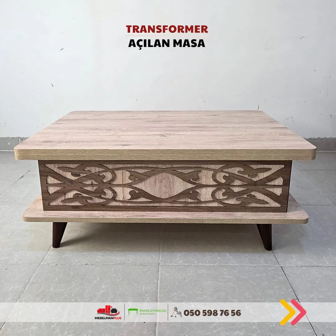 Jurnal masası Qızılı rəng, Transformer — şəkil 2