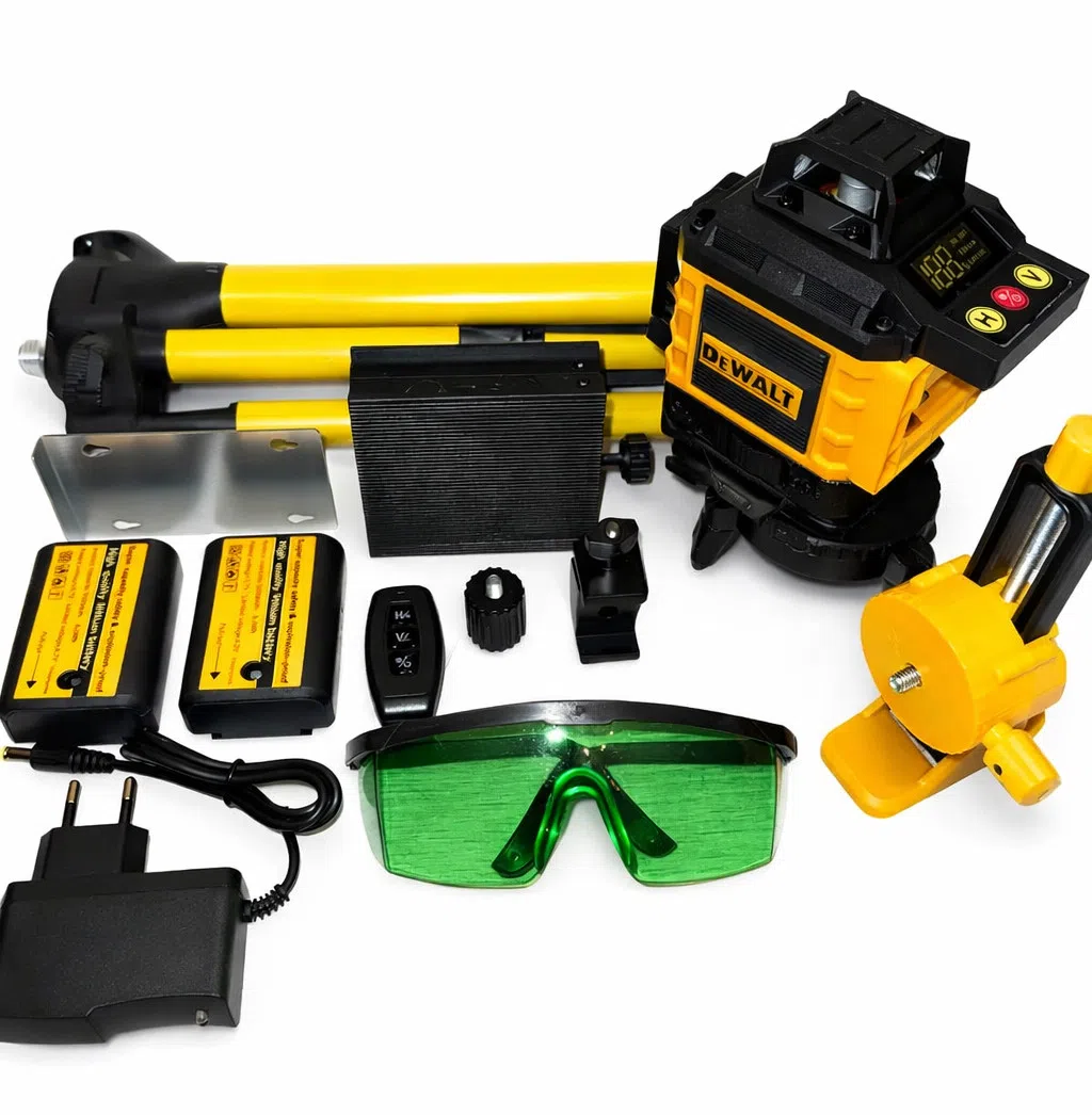 DeWalt 16 Şüalı Yaşıl Lazer Nivelir, 5000 mAh — şəkil 4