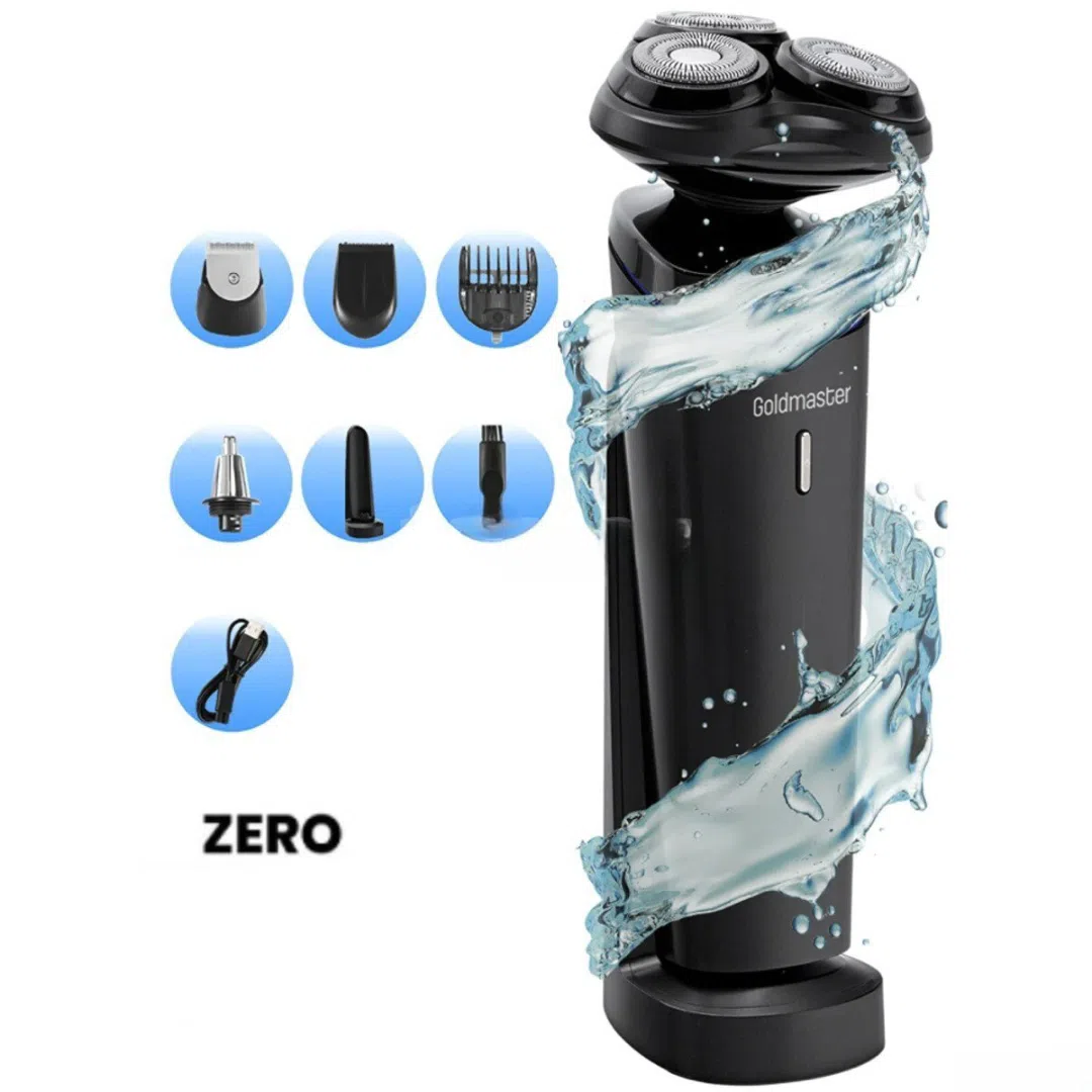 Goldmaster GM-8141 Zero 5-in-1 üzqırxan və trimmer — şəkil 1