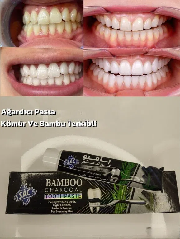 Bamboo Charcoal diş pastası - Tenderyard