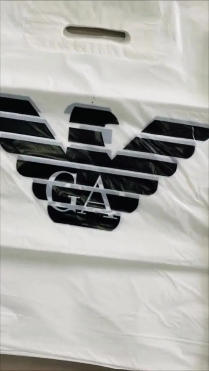 Reklamlı təkviyyə və mayka polietilen paketlər