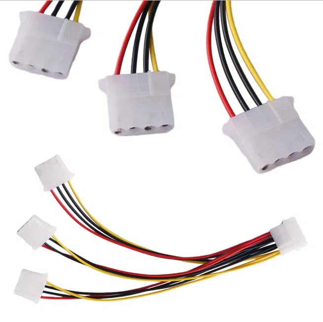 4 Pin Molex To 3 IDE Port Cable — şəkil 1
