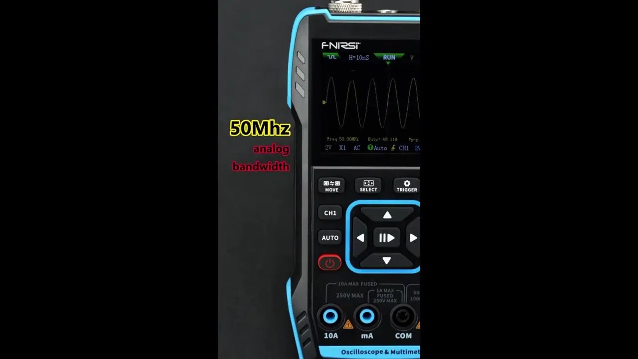 FNIRSI-2C53T Osiloskop, Multimetr və Siqnal Generator — şəkil 13