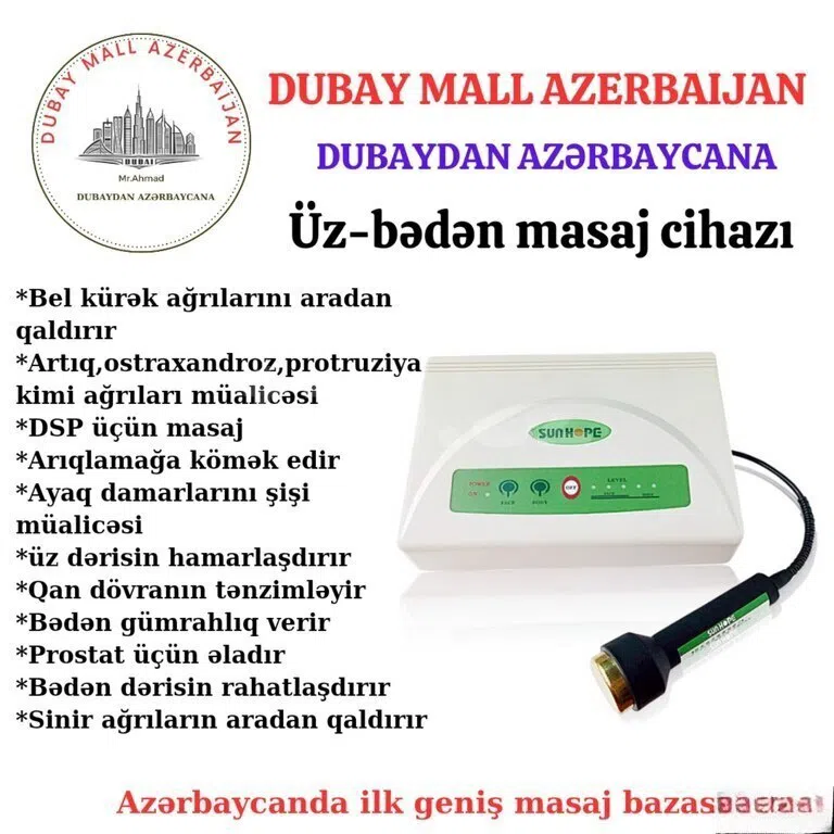 Bədən üçün çoxfunksiyalı masaj aparatı - Tenderyard