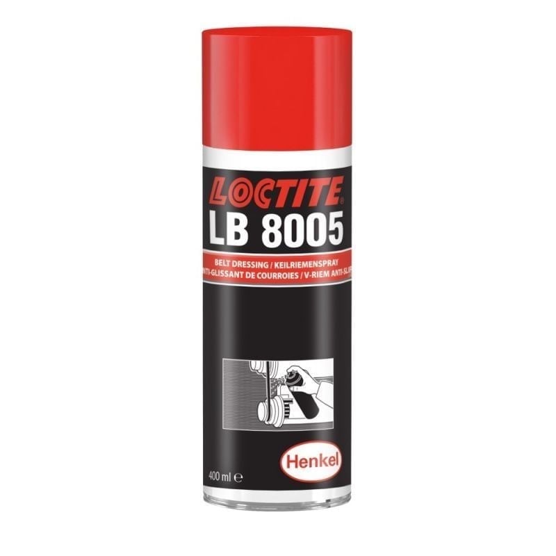 Kəmər Spreyi Loctite LB 8005, 400 ml