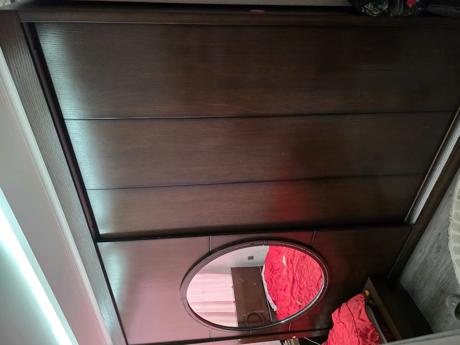 MDF material yataq otağı dəsti, Qəhvəyi rəng