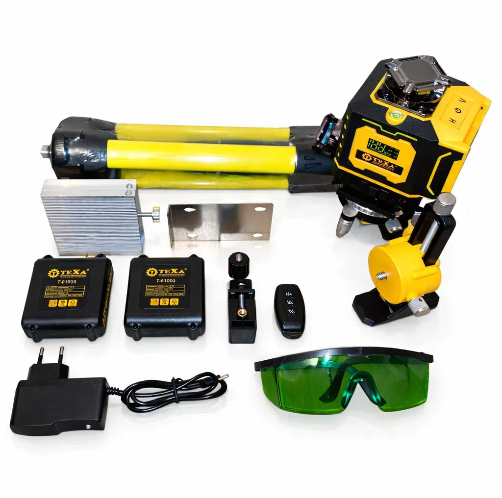 TeXa T-61003 4D 16 Şüalı Yaşıl Lazer Nivelir — şəkil 3