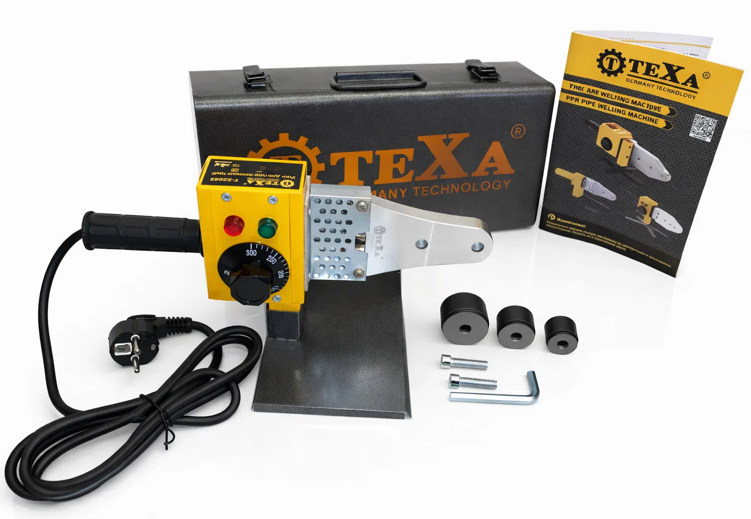 TeXa 850W Plastik Boru Qaynaq Aparatı (20-32mm) — şəkil 3