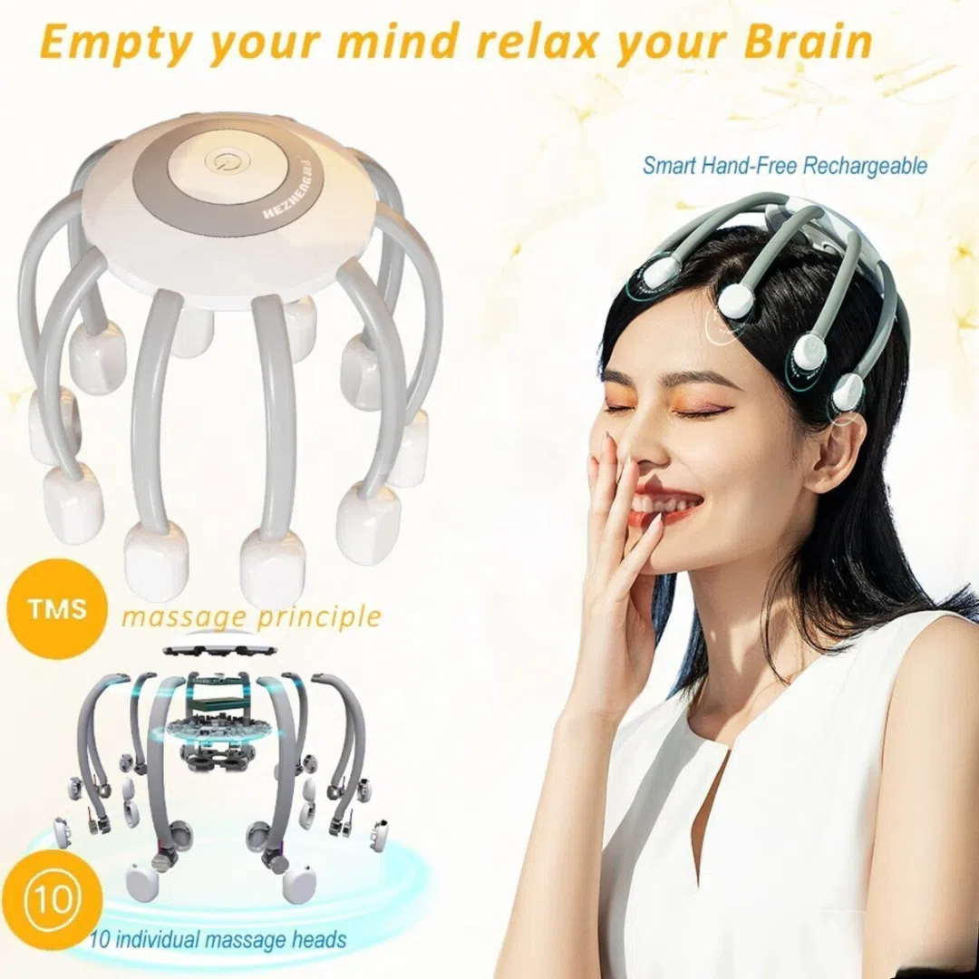 Elektron baş masajoru Intelligent Head Massage