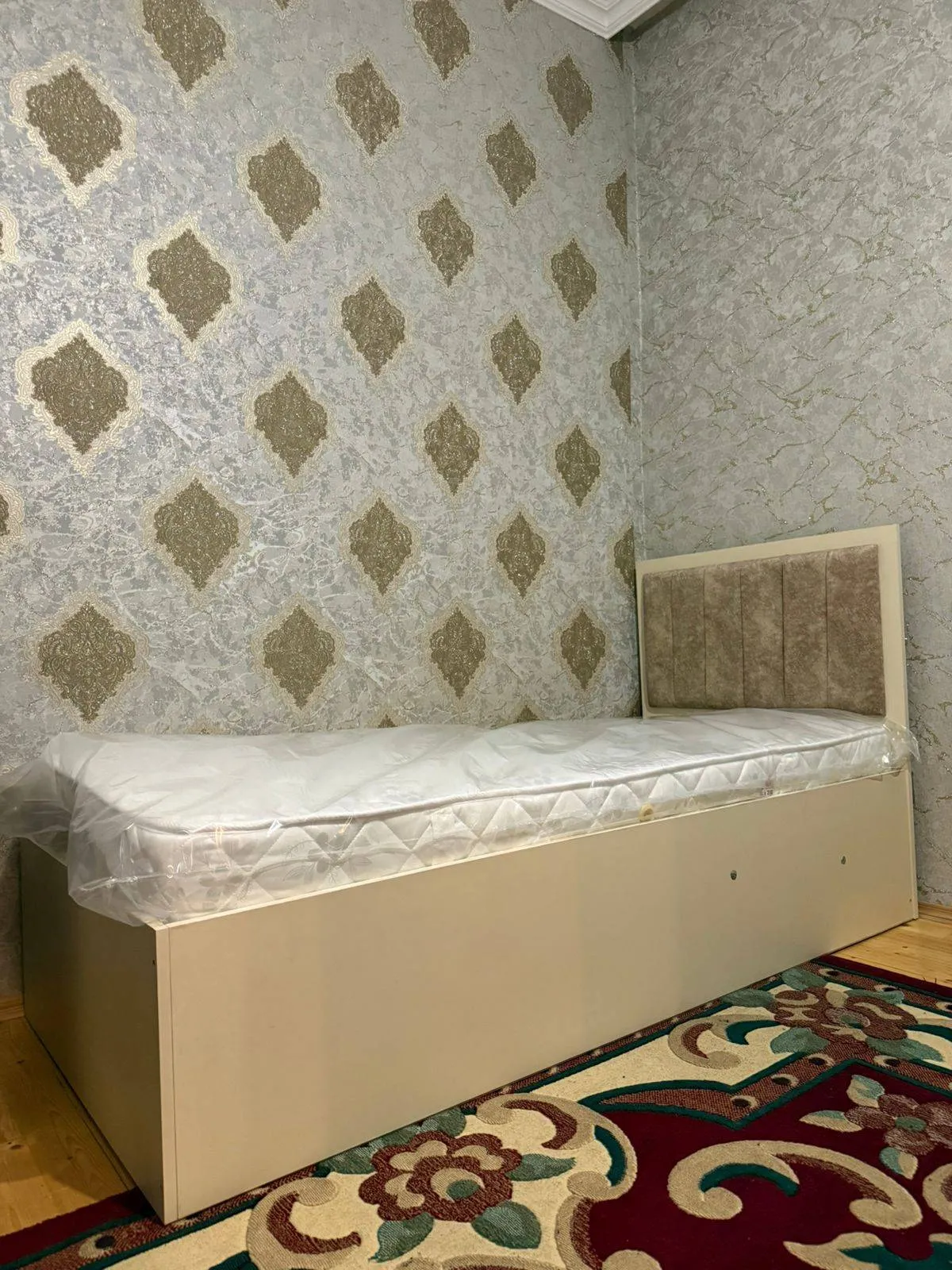 Tək nəfərlik çarpayı uşaq üçün, Bej rəng — şəkil 2