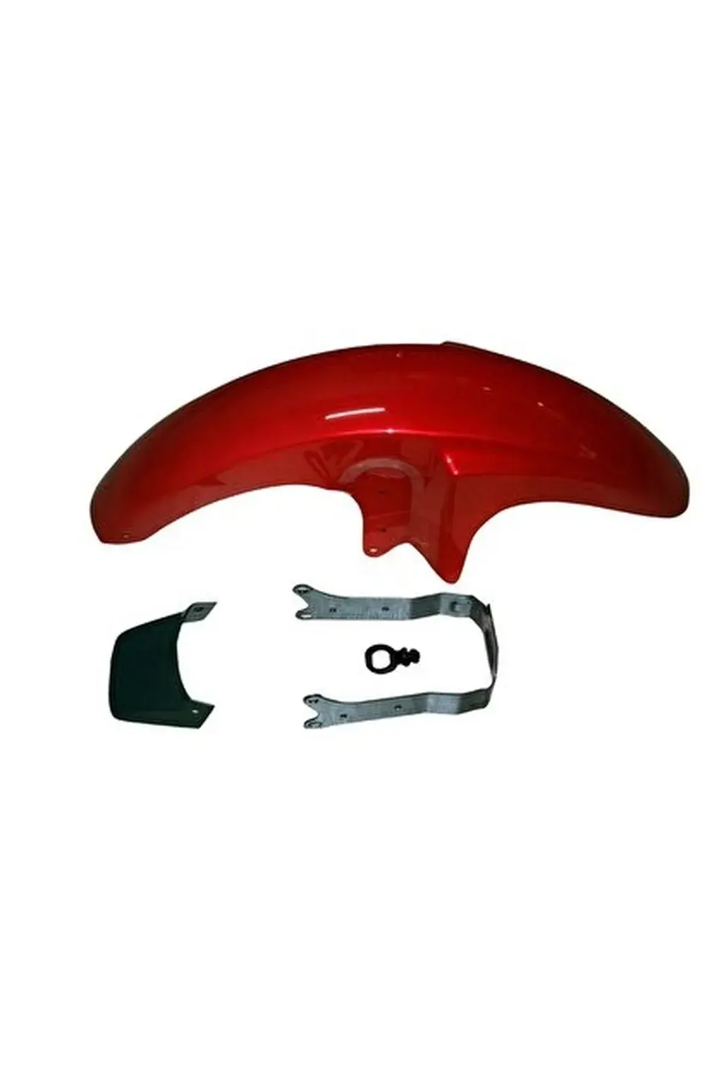 Moped üçün ön palçıq qoruyucusu dəsti (qırmızı)