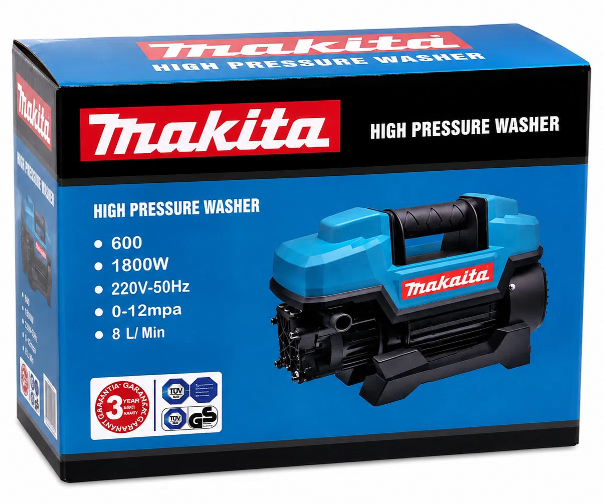 Makalita Yüksək Təzyiqli Yuyucu Maşın 1800W — şəkil 7