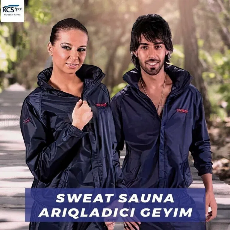 Sweat sauna idman kostyumu, arıqladıcı termal geyim — şəkil 1