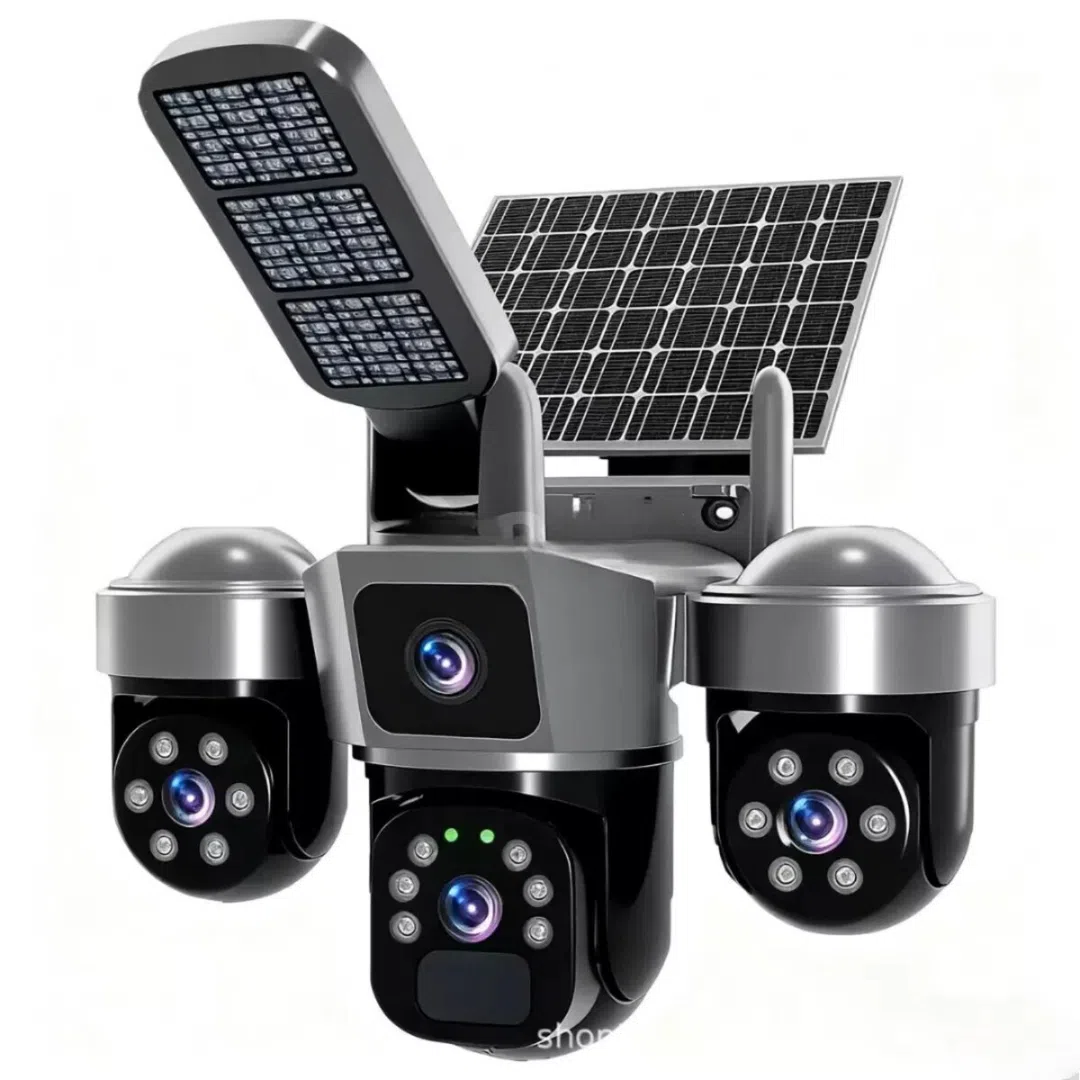 Multivision 4G Solar PTZ 360° Kamera, 12MP 4K - Tenderyard