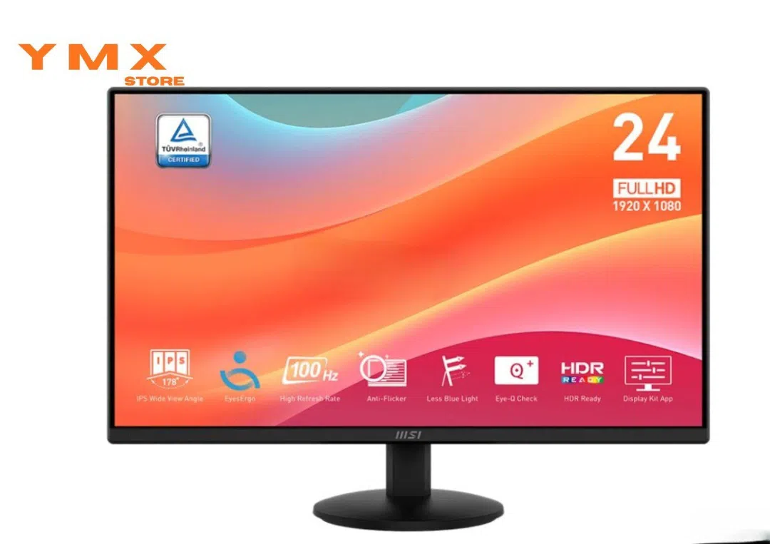 MSI PRO MP242L 23.8" 100Hz FHD Monitor - Tenderyard