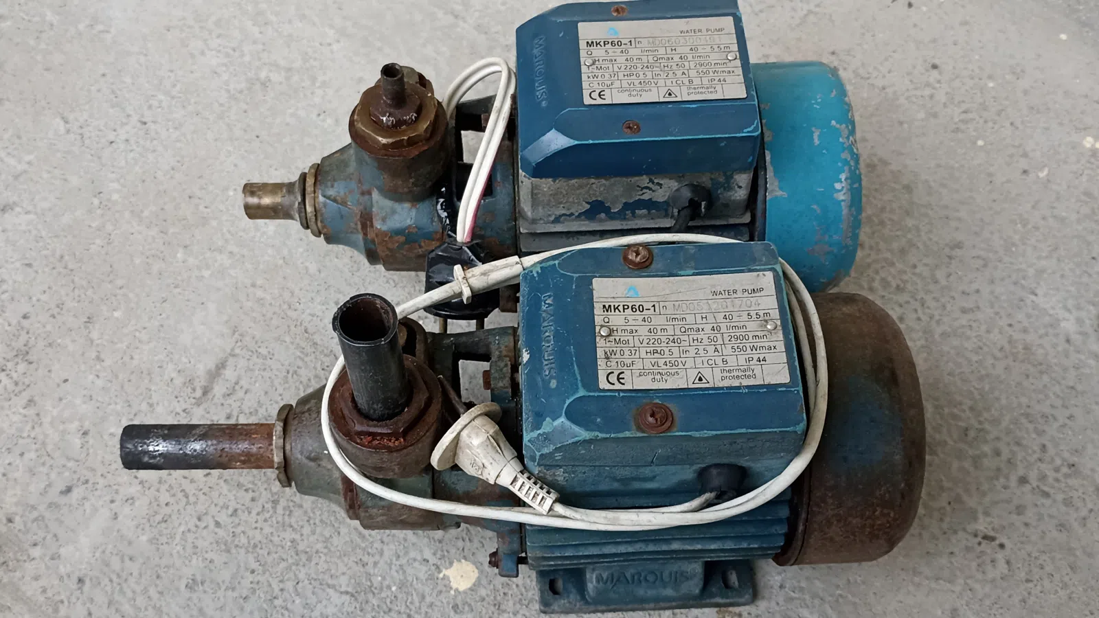 Marquis MKP60-1 su nasosu (2 ədəd) — şəkil 2