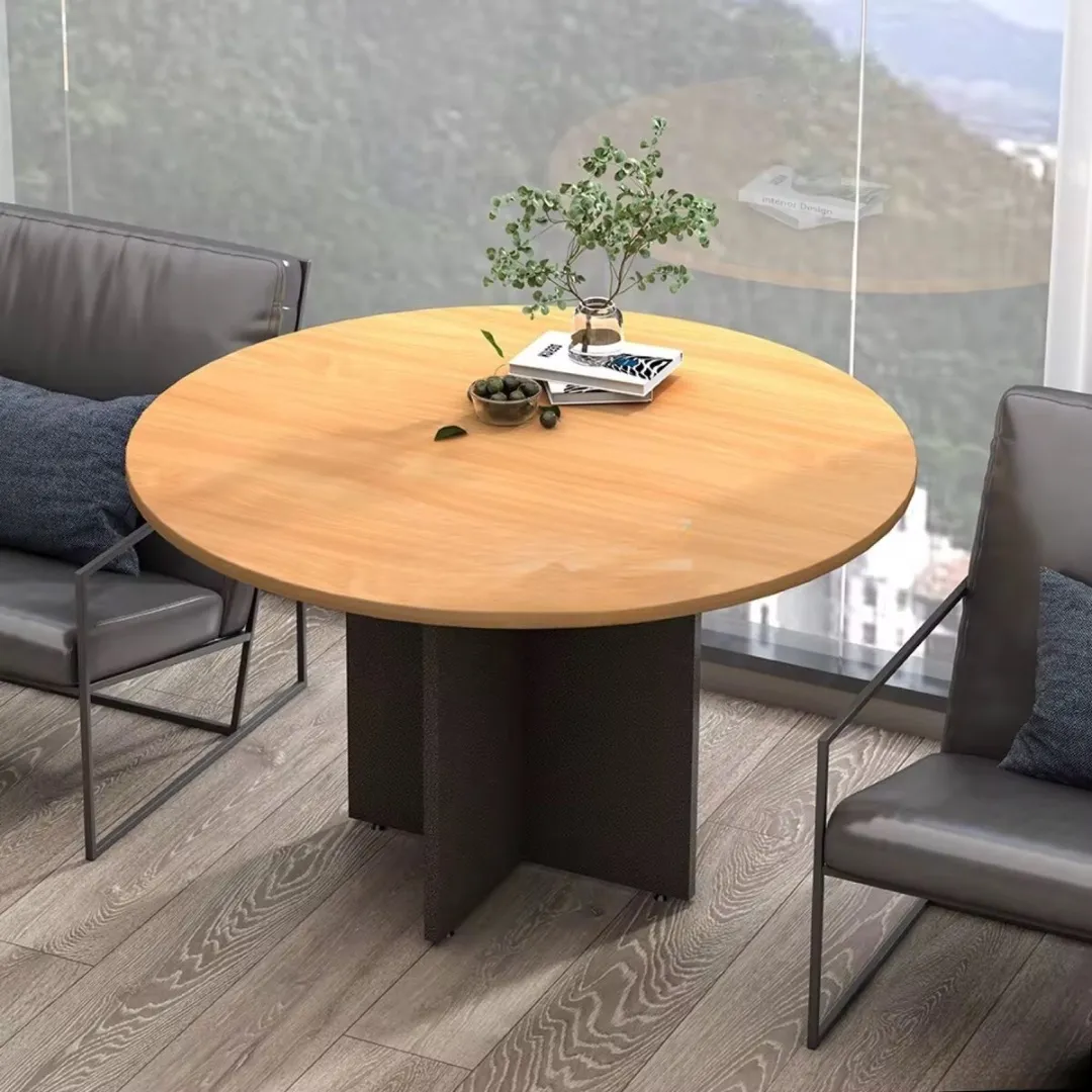 Açıq narıncı rəng Toplantı masası