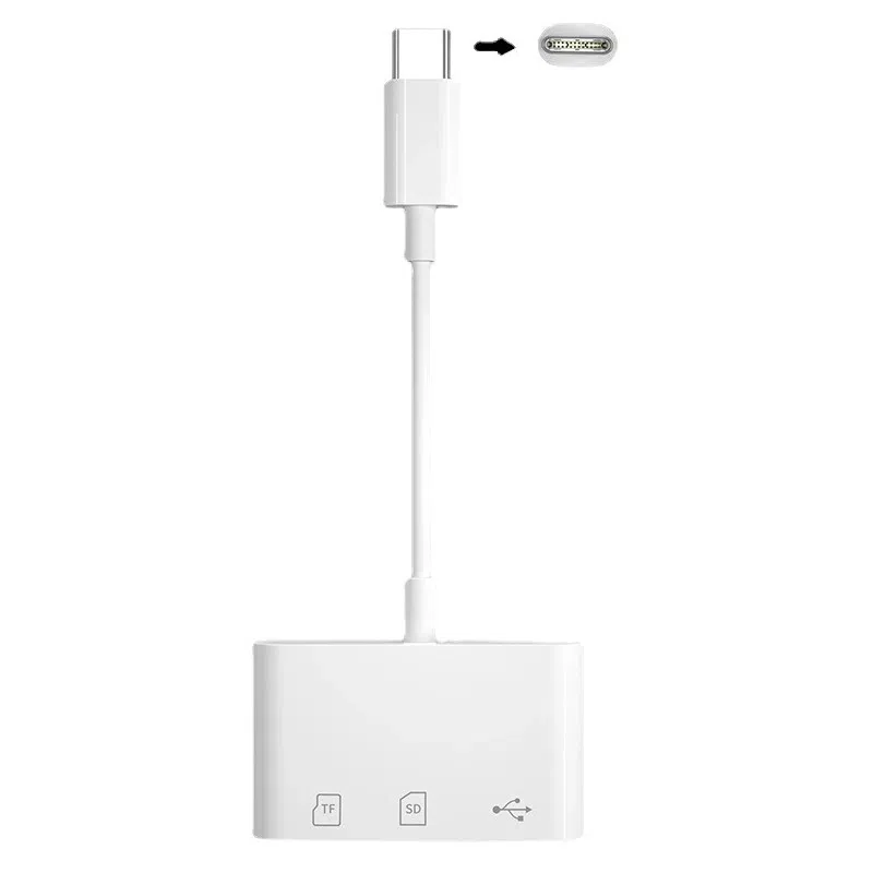 Type C Adapter TF CF SD Memory Card Reader — şəkil 6