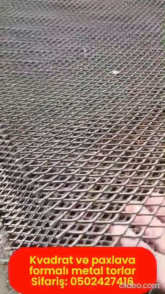 Square and diamond-shaped metal meshes - Tenderyard