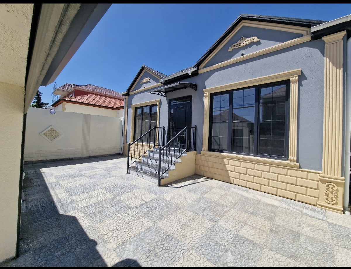 4 otaqlı həyət evi 120 m² - 2 sot torpaq sahəsində satılır