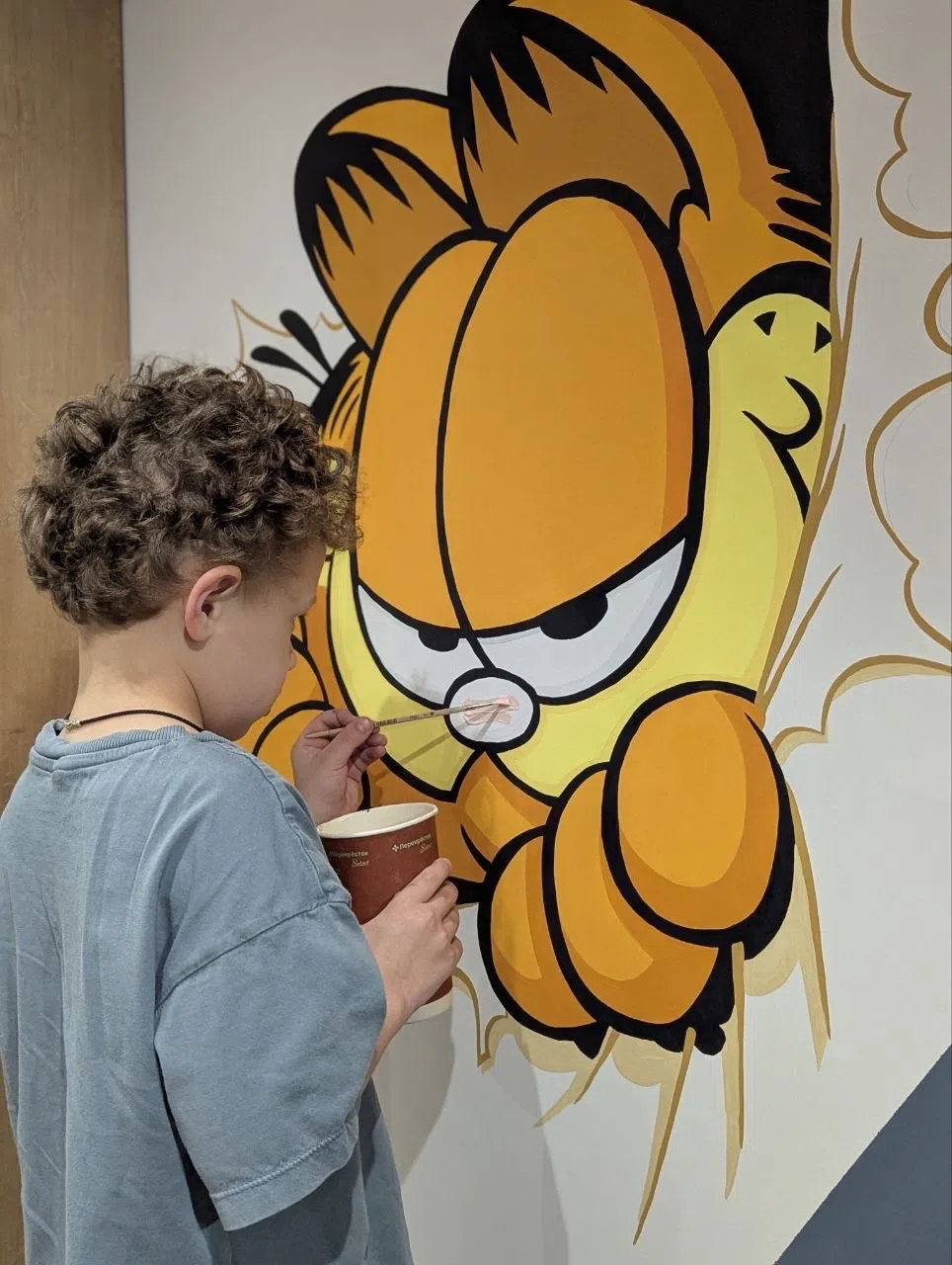 Divar rəsimlərinin çəkilməsi🎨