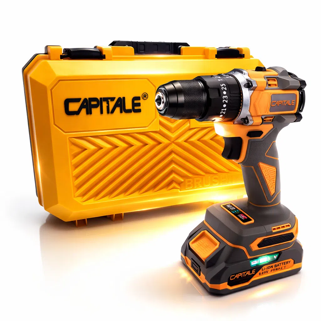 Capitale 21V Fırçasız Şurup Bağlayan Drel — şəkil 5