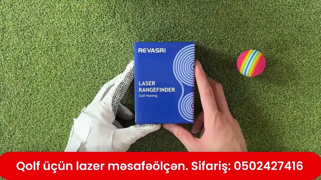 Qolf üçün lazer məsafəölçən (rangefinder) — şəkil 9