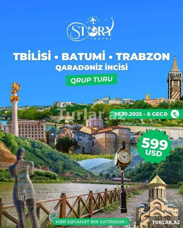 Tbilisi, Batumi və Trabzon qrup turu — şəkil 1